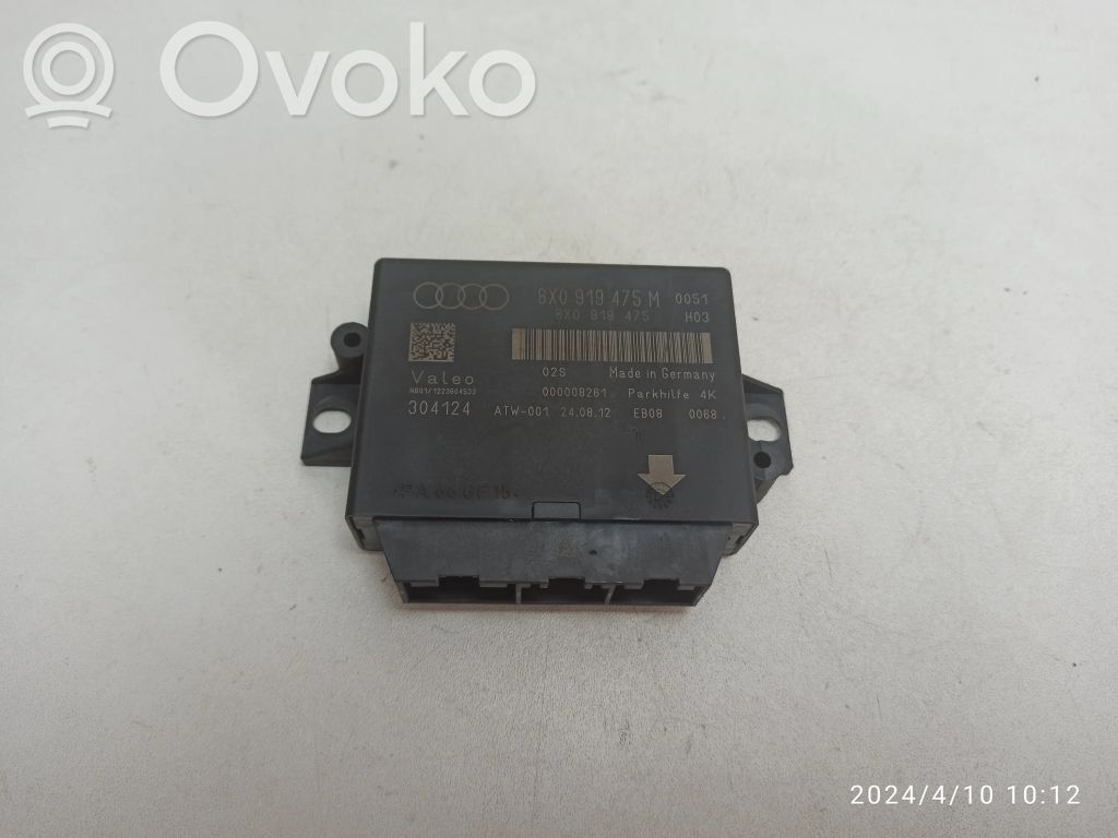 Unité de commande, module PDC aide au stationnement   8X0919475M,8X0919475