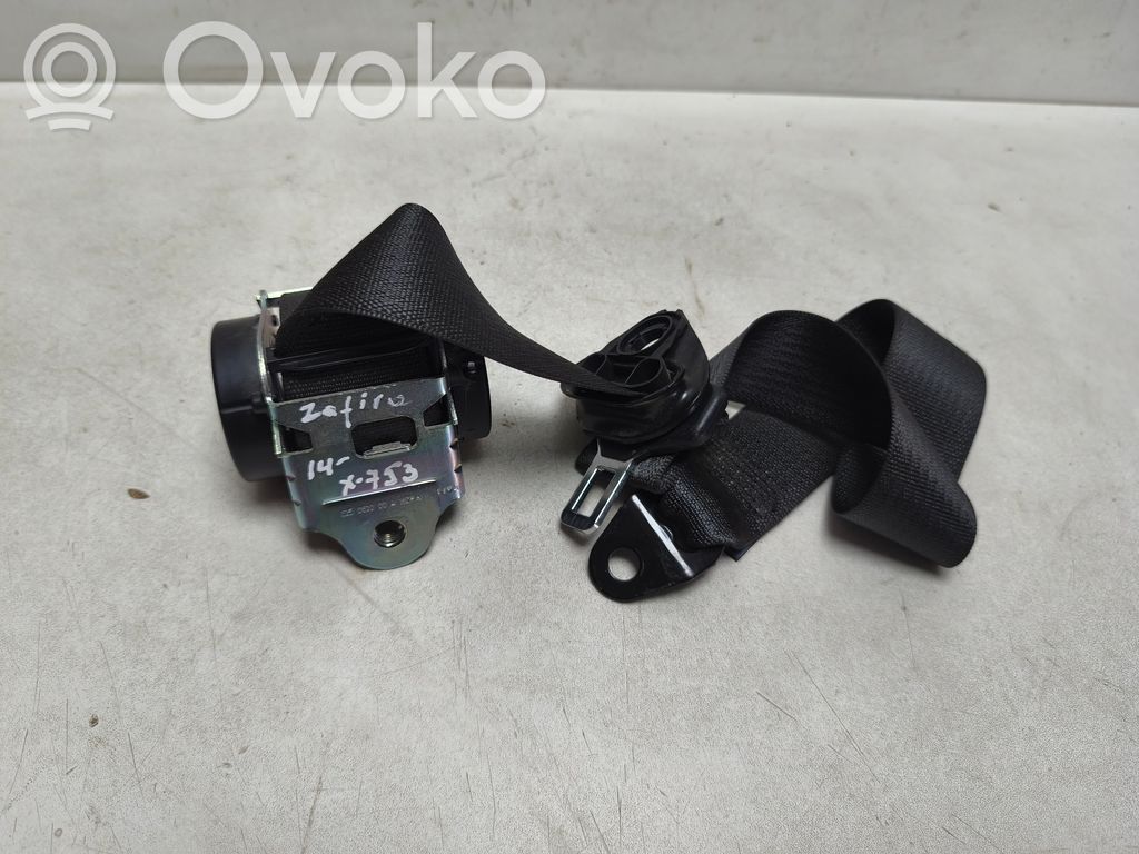 Opel Zafira C Pas bezpieczeństwa fotela tylnego 