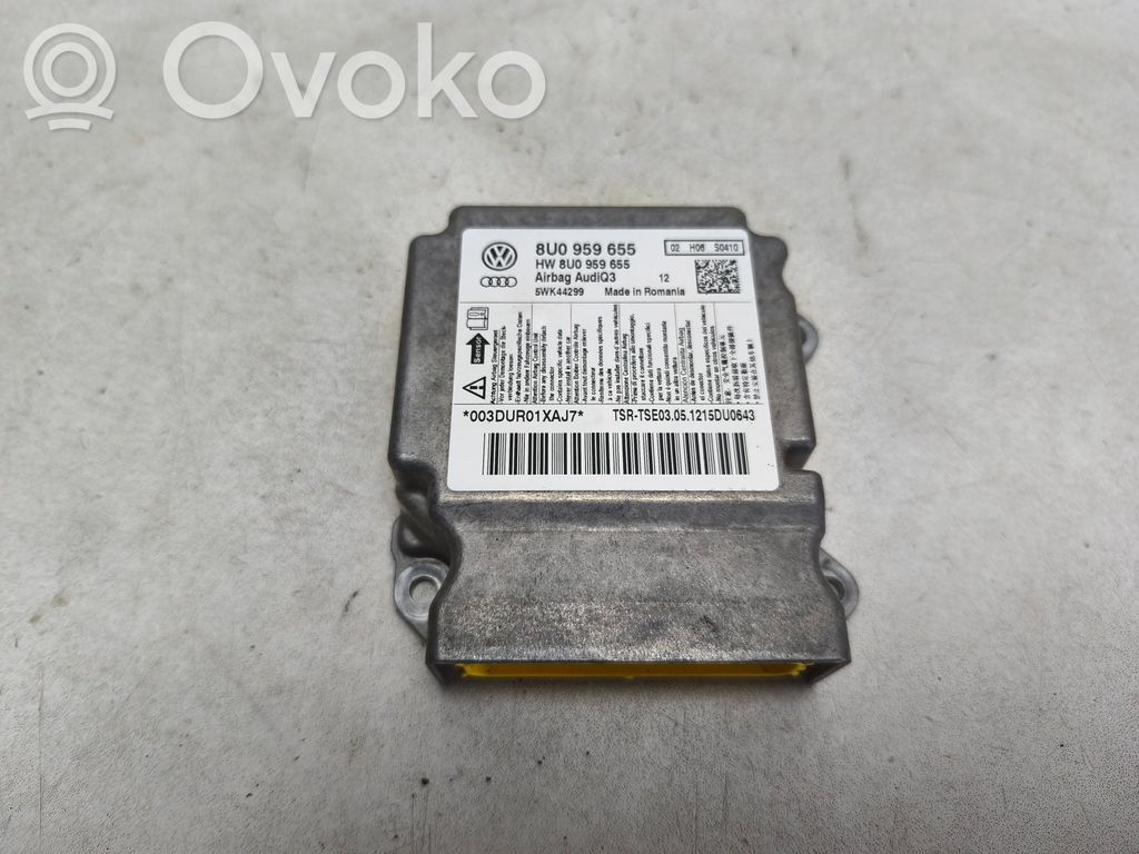 Audi Q3 8U Airbag control unit/module 