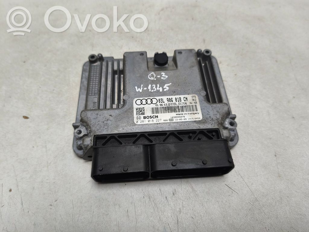 Audi Q3 8U Engine control unit/module 