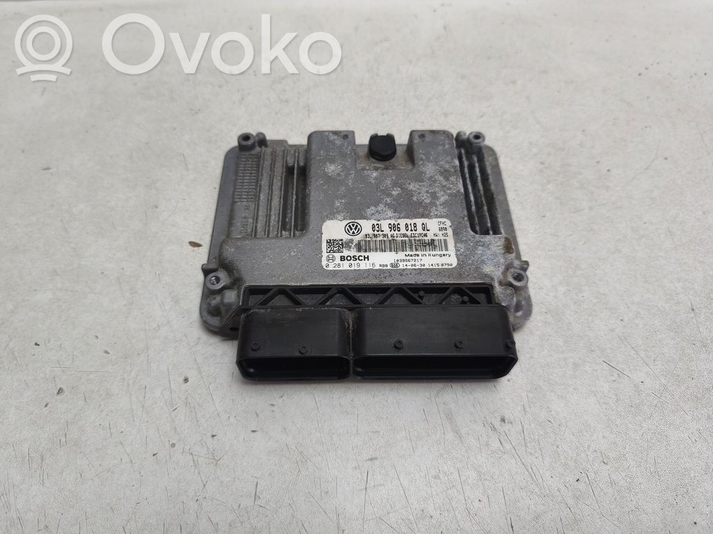 Skoda Yeti (5L) Engine control unit/module 