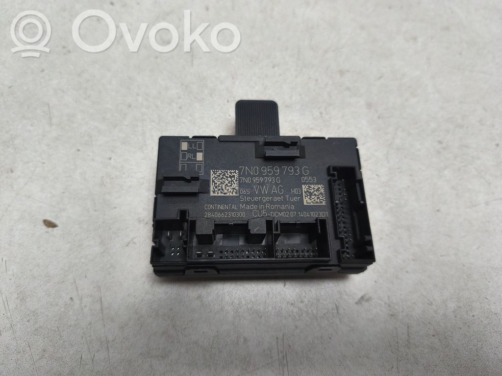 Skoda Yeti (5L) Door control unit/module 