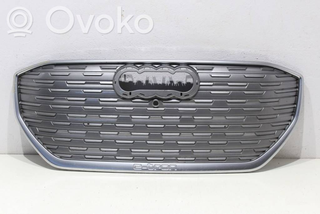 Audi Q4 e-tron Front bumper upper radiator grill 