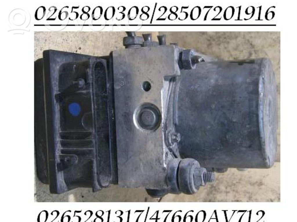 Peugeot 307 Pompe ABS 