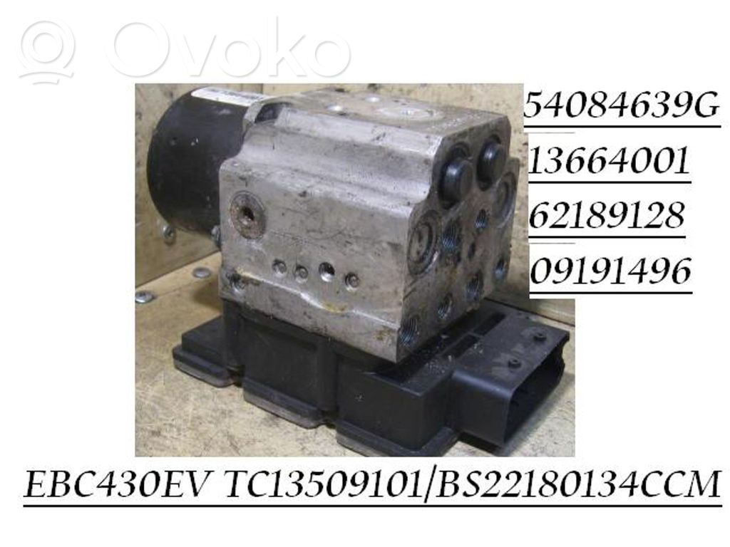 Pompa ABS   54084639G,BS22180134CCM,13664001,62189128,EBC430EVTC13509101