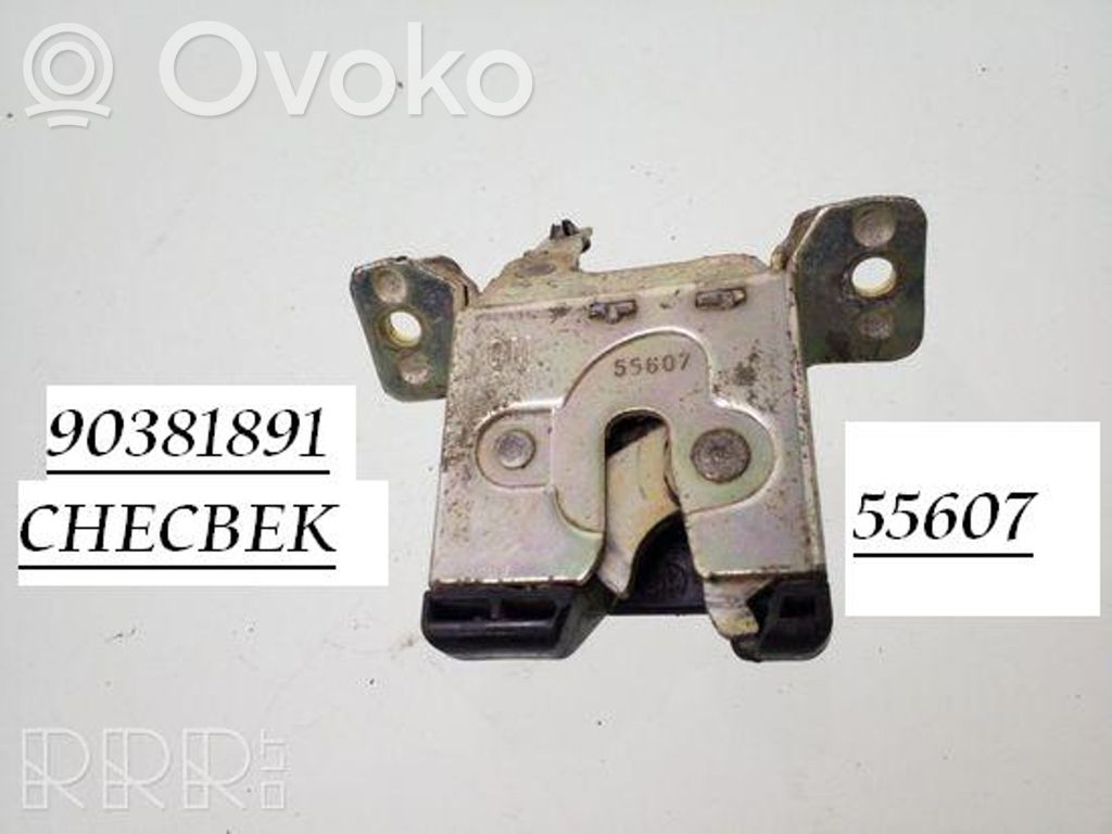 Opel Astra F Tailgate/trunk/boot lock/catch/latch 