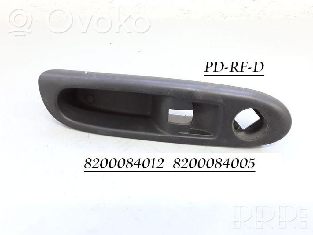 Renault Clio II Front door interior handle trim 