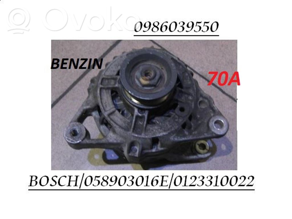Volkswagen PASSAT B5 Alternador 