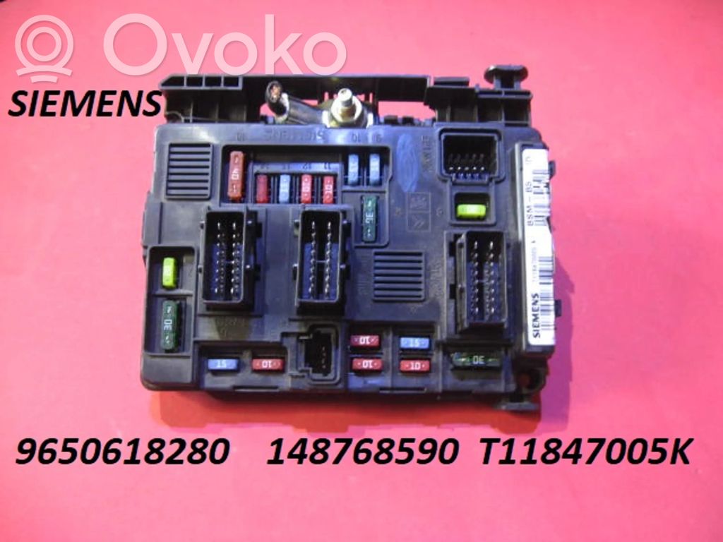 Módulo de fusible   9650618280,148768590,T11847005K