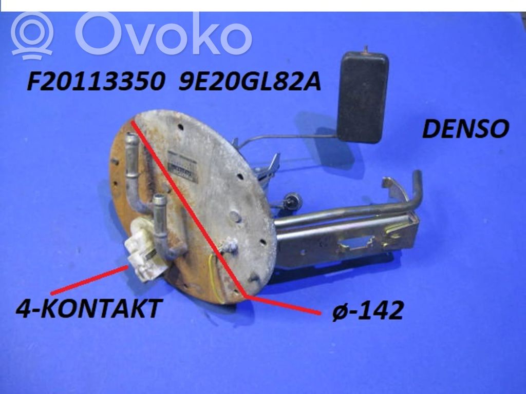 Sensor de nivel de combustible   F20113350,9E20GL82A