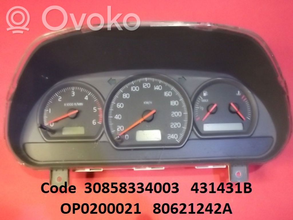 Volvo S40, V40 Licznik / Prędkościomierz 