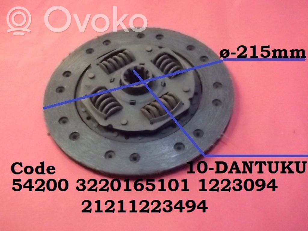 Диск сцепления   54200,3220165101,1223094,21211223494