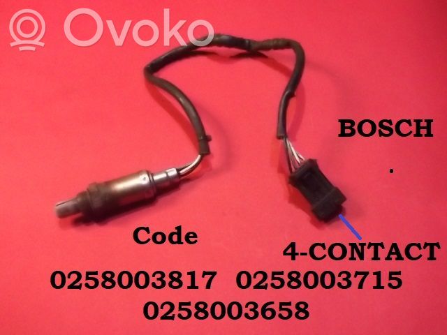 Lambda probe sensor   0258003817,0258003715,0258003658