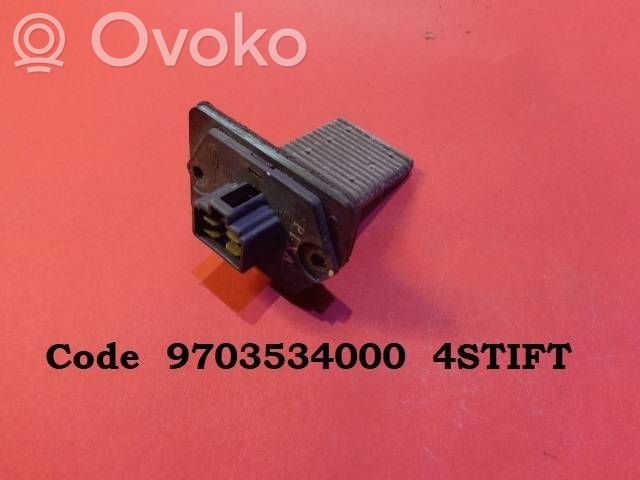 Hyundai Accent Heater blower motor/fan resistor 