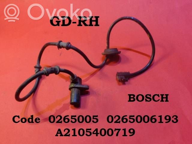 Mercedes-Benz E W210 ABS rear brake sensor 