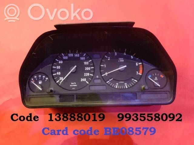 BMW 5 E34 Vitezometru (grup de instrumente) 