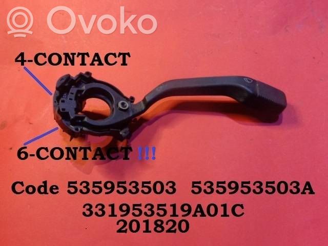 Volkswagen Jetta II Wiper control stalk 