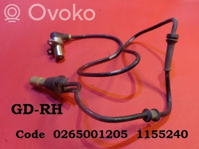 BMW 5 E34 ABS Sensor hinten 