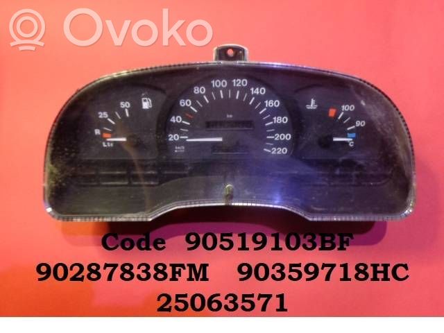 Opel Vectra A Licznik / Prędkościomierz 