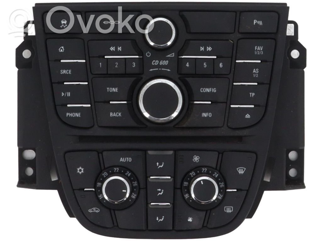 Opel Meriva B Unidad de control climatización 