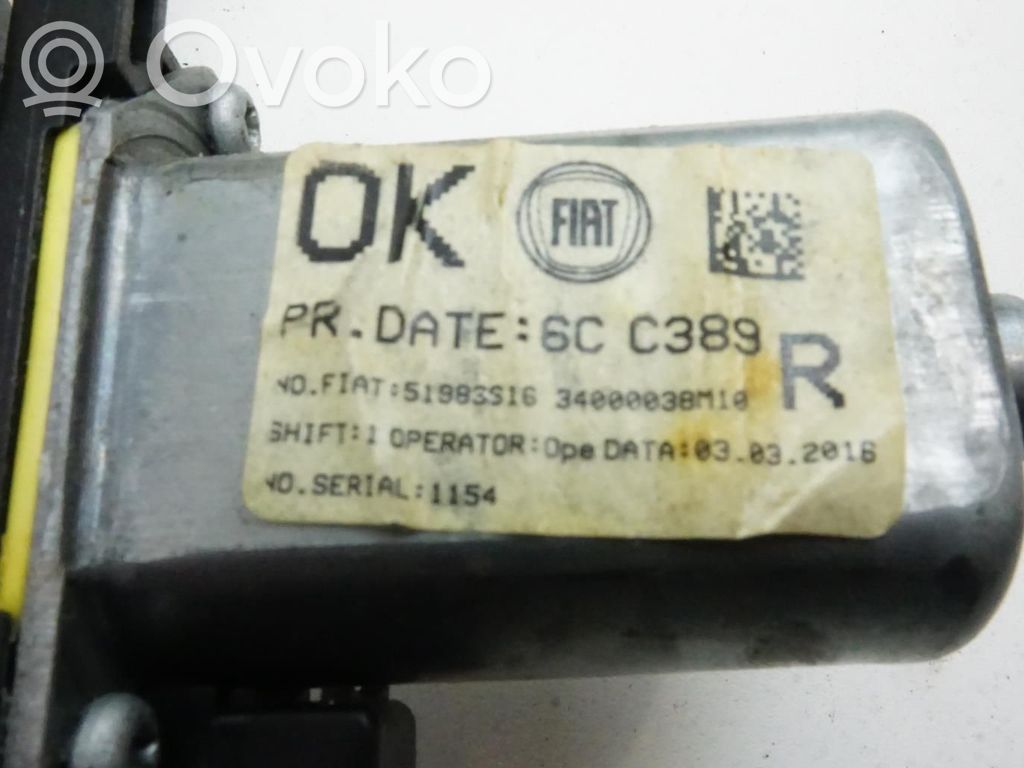 Fiat Panda III Elektryczny podnośnik szyby drzwi przednich 