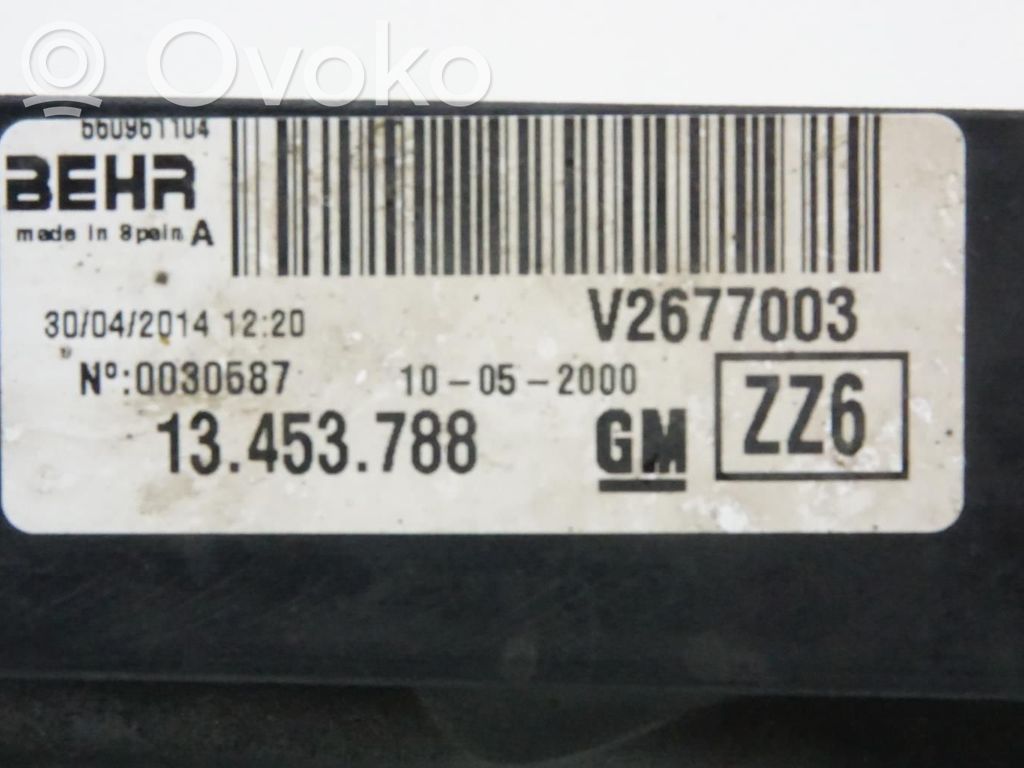 Opel Corsa D Elektrisks radiatoru ventilators 