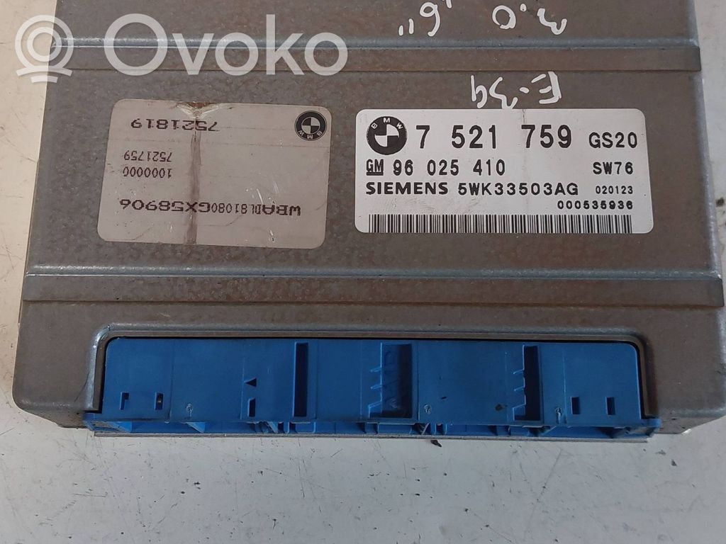 BMW 5 E39 Gearbox control unit/module 