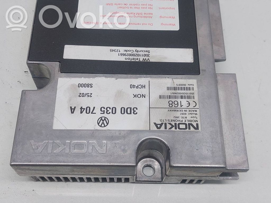 Volkswagen Phaeton Phone control unit/module 