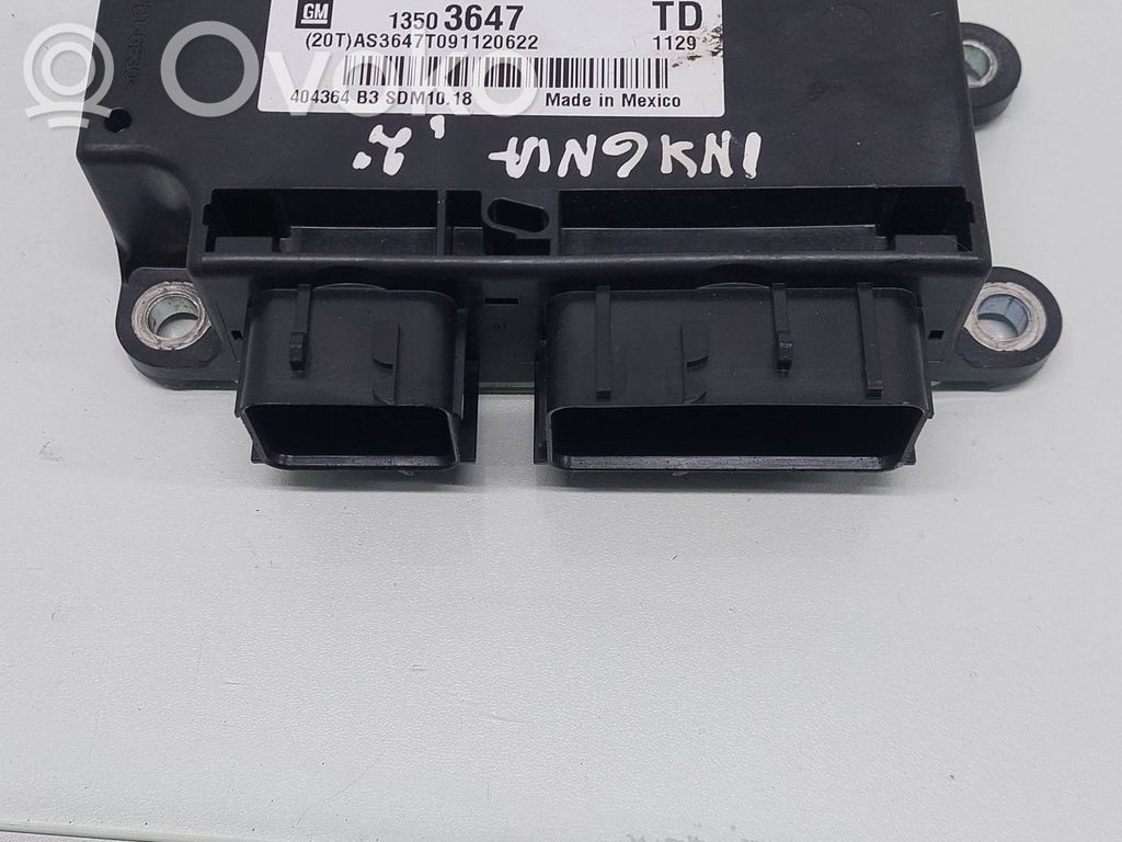 Opel Insignia A Unitate/modul de comandă airbaguri 