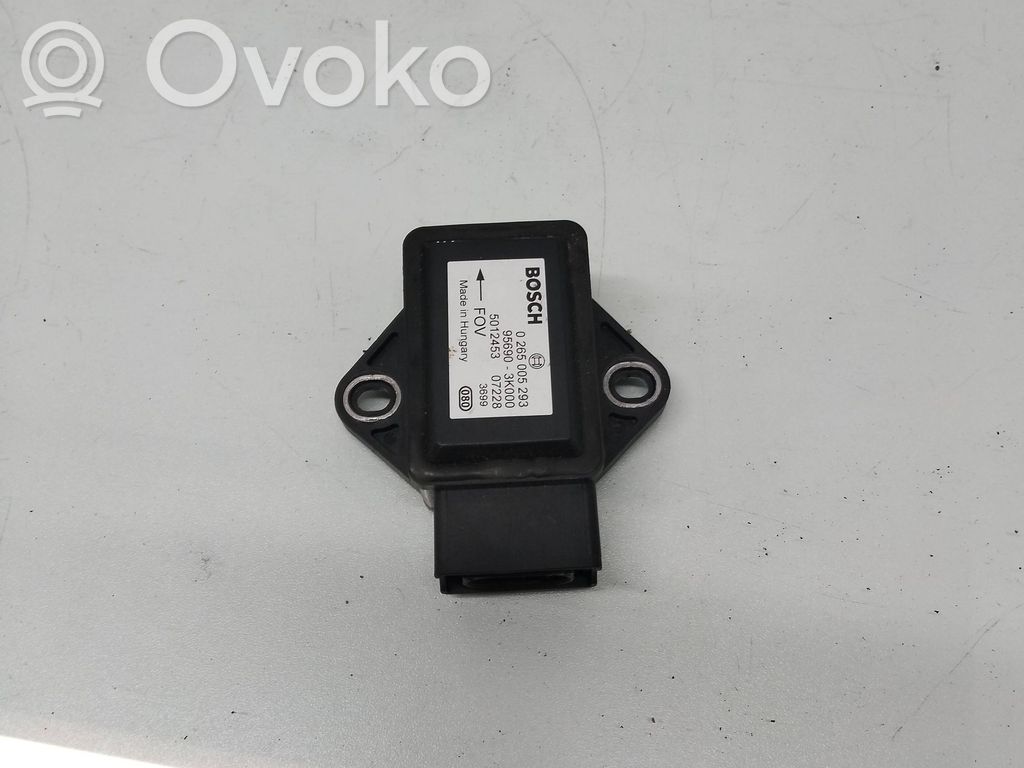 Hyundai Santa Fe Vakaajan pitkittäiskiihtyvyystunnistin (ESP) 