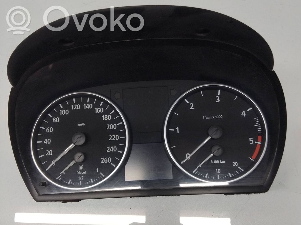 BMW 3 E90 E91 Speedometer (instrument cluster) 