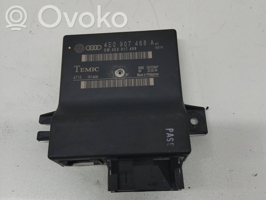 Mukavuusmoduuli   4F0907468A,4E0910468