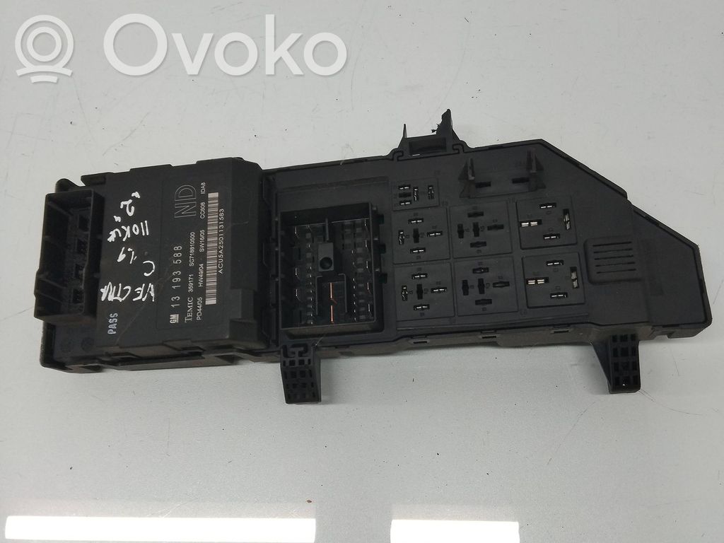 Opel Vectra C Moduł / Sterownik komfortu 