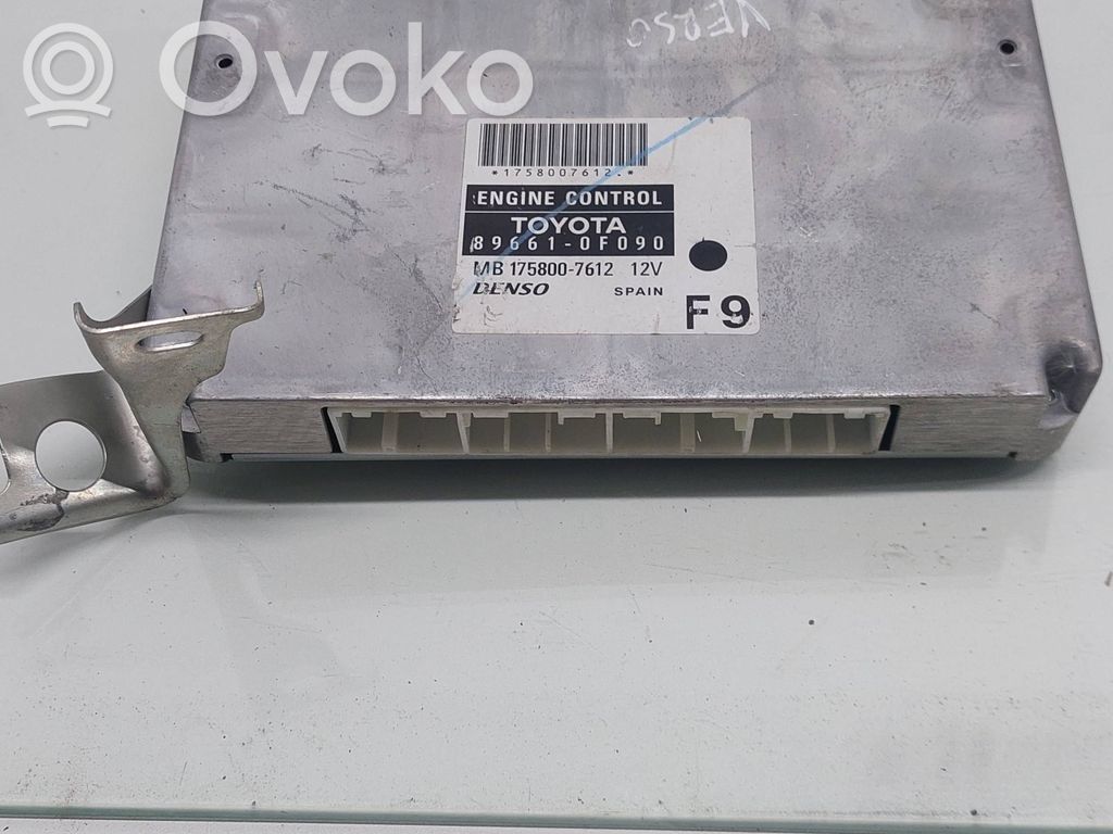 Toyota Avensis T250 Engine control unit/module 
