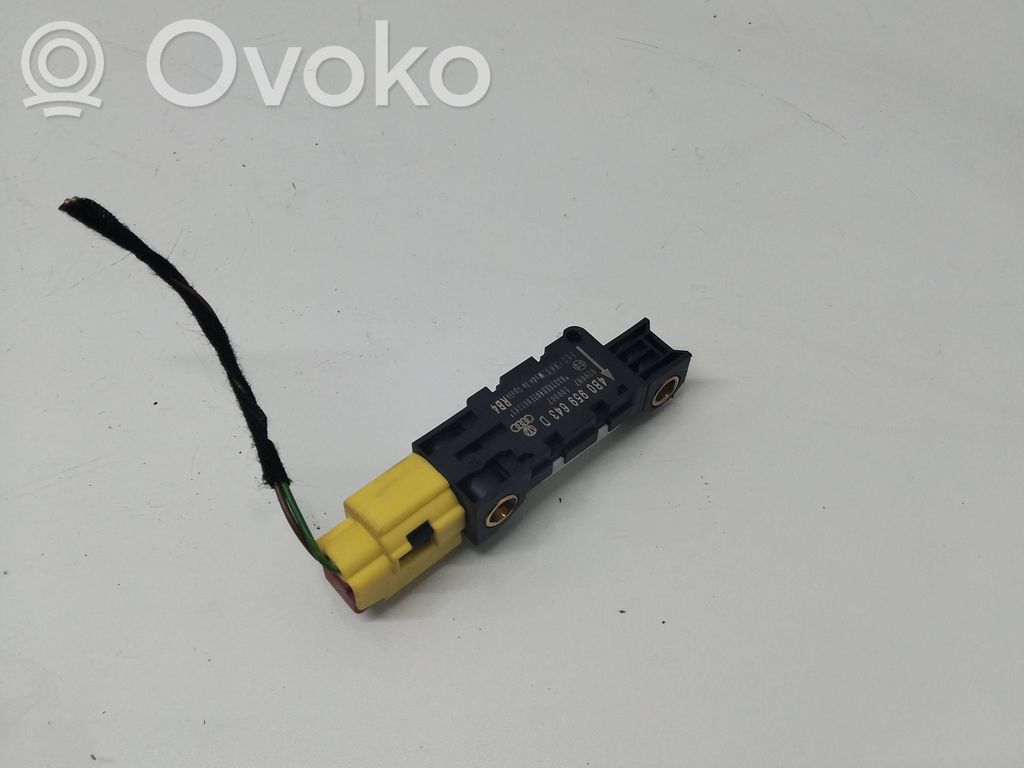 Audi A3 S3 8P Czujnik uderzenia Airbag 