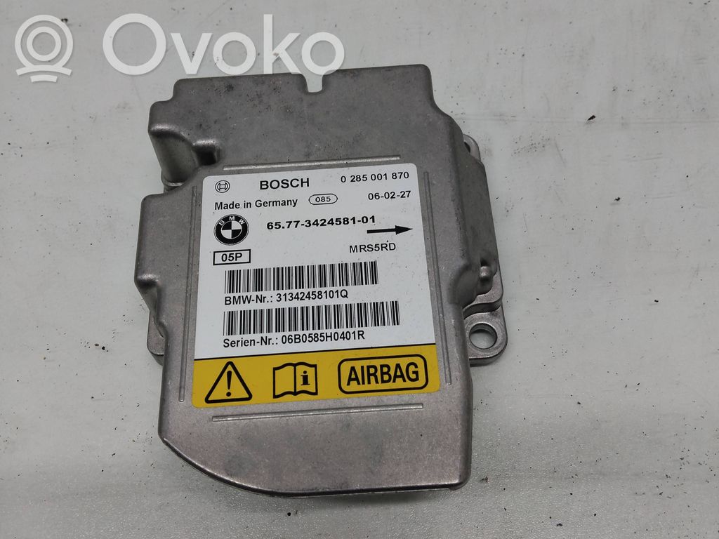 BMW X3 E83 Airbag control unit/module 