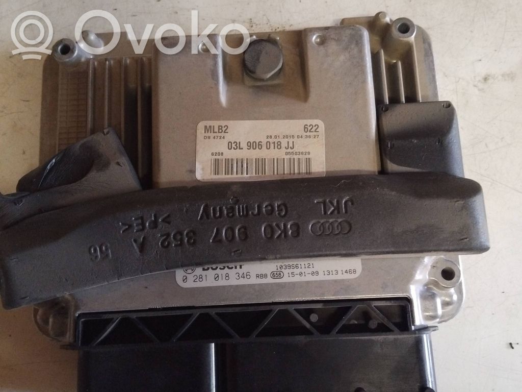 Audi A4 S4 B8 8K Engine control unit/module 