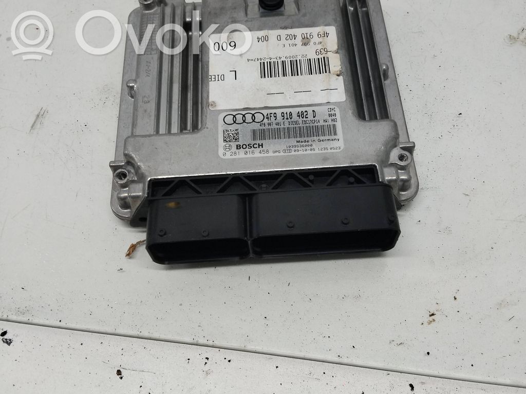 Engine control unit/module   4F9910402D,4F0907401E,1039S36000