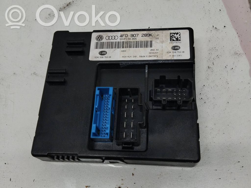 Audi A6 S6 C6 4F Comfort/convenience module 