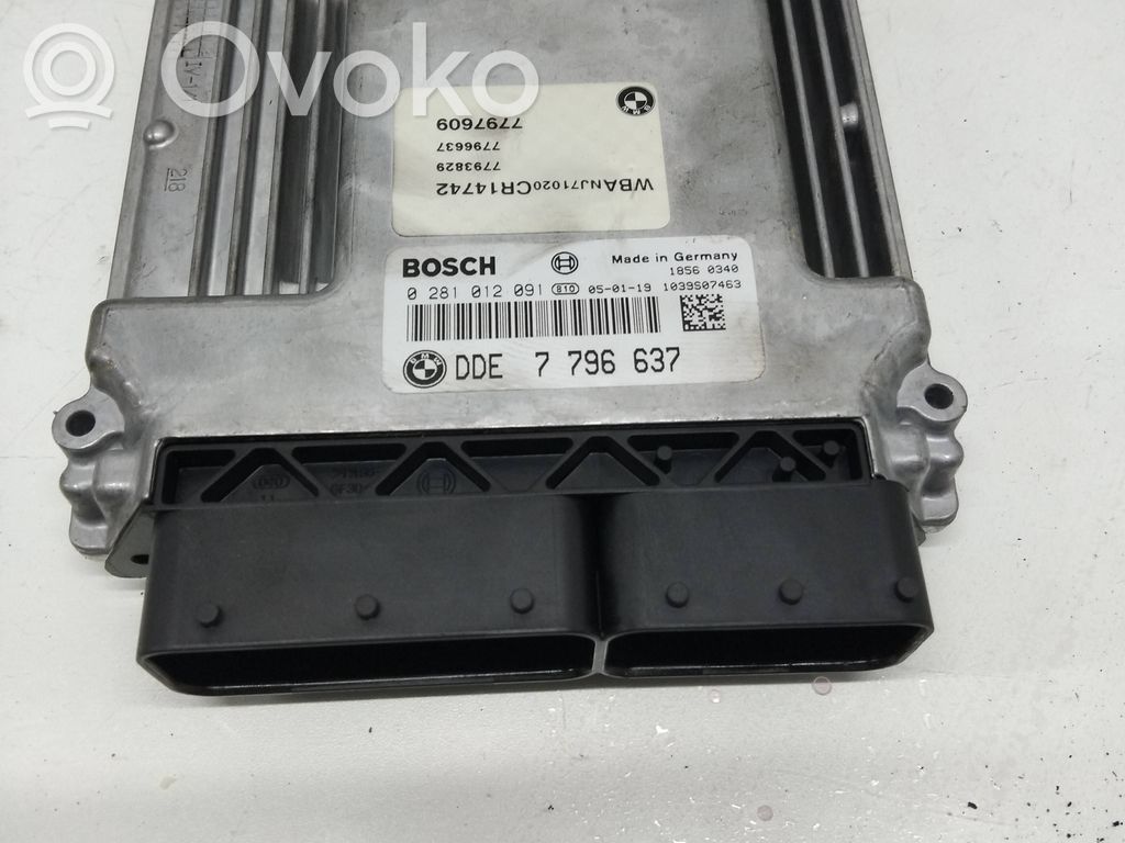 BMW 5 E60 E61 Engine control unit/module 