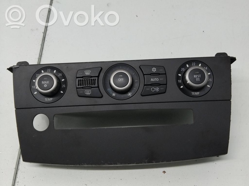 BMW 5 E60 E61 Climate control unit 
