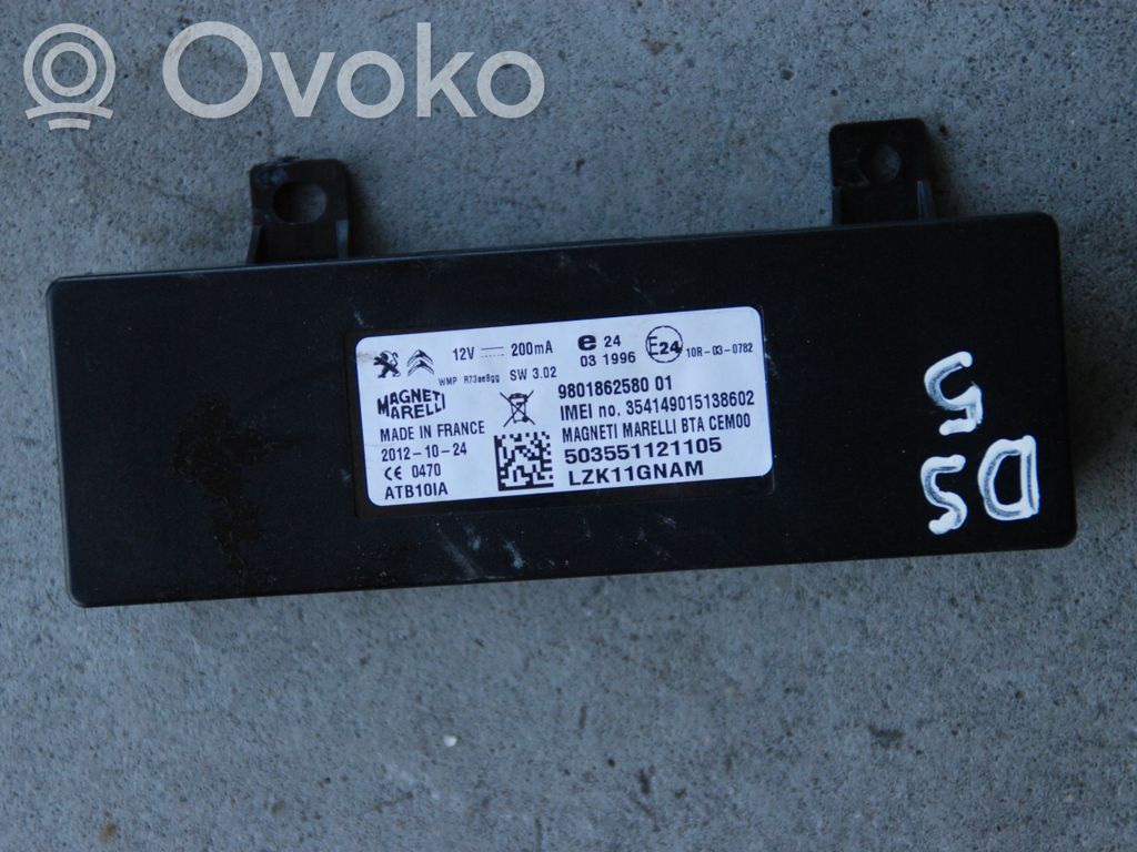 Peugeot 508 RXH Unité / module navigation GPS 