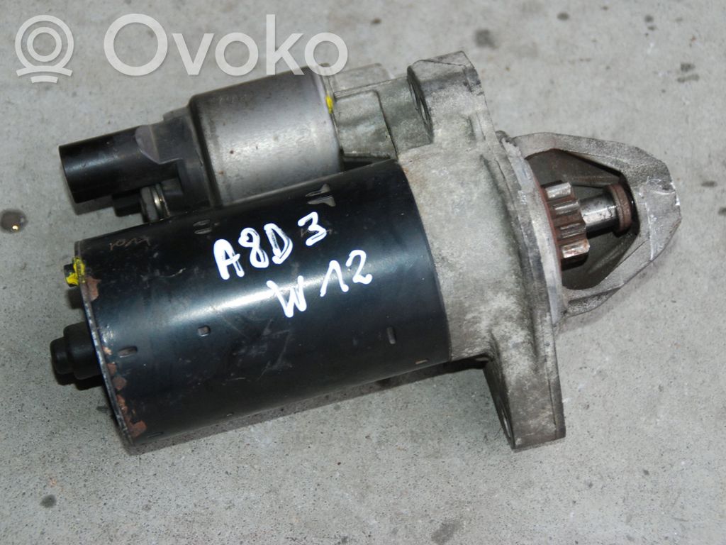 Audi A8 S8 D3 4E Starteris 