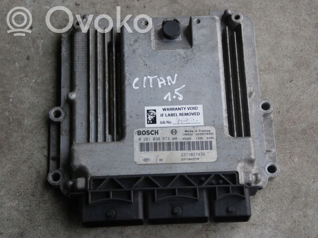 Mercedes-Benz Citan W415 Calculateur moteur ECU 
