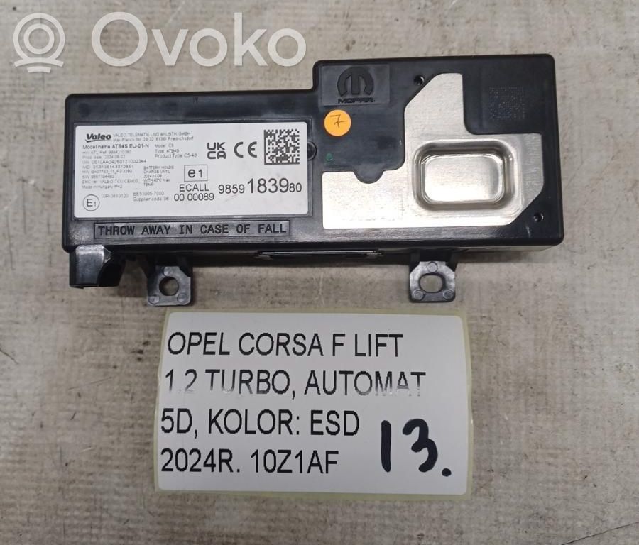 Other control units/modules   9859183980,9859183980