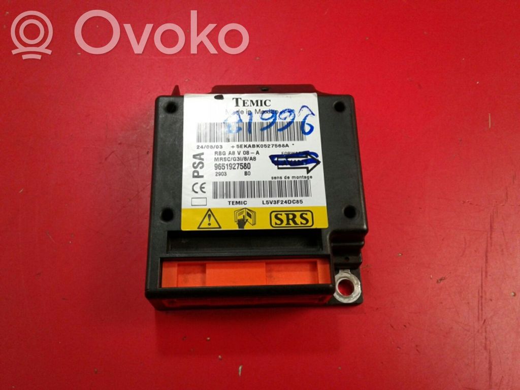 Airbag control unit/module   9651927580