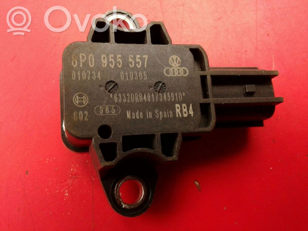 Sensor impacto/accidente para activar Airbag   8P0955557