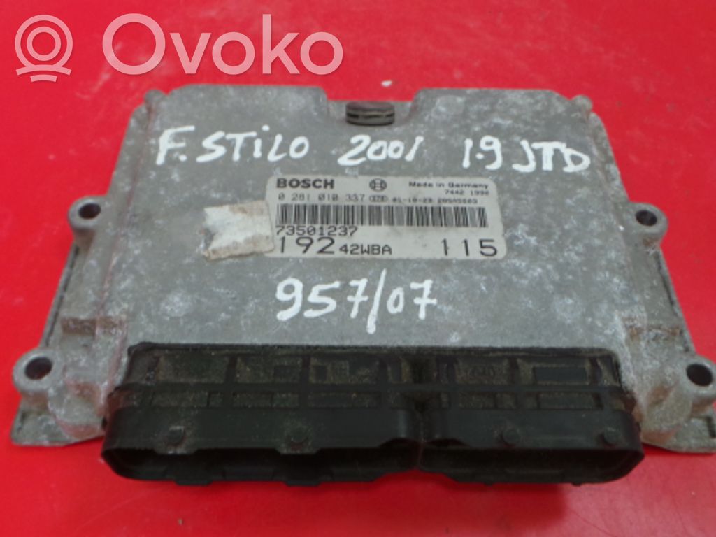 Fiat Stilo Engine control unit/module 