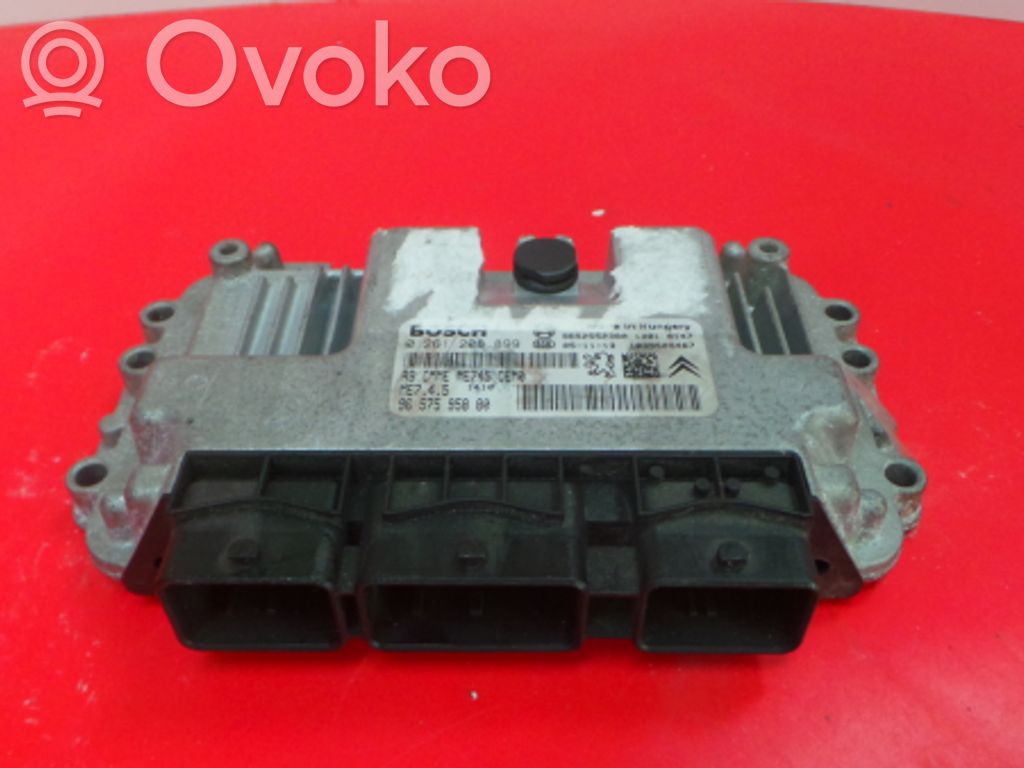 Citroen C4 I Variklio valdymo blokas 