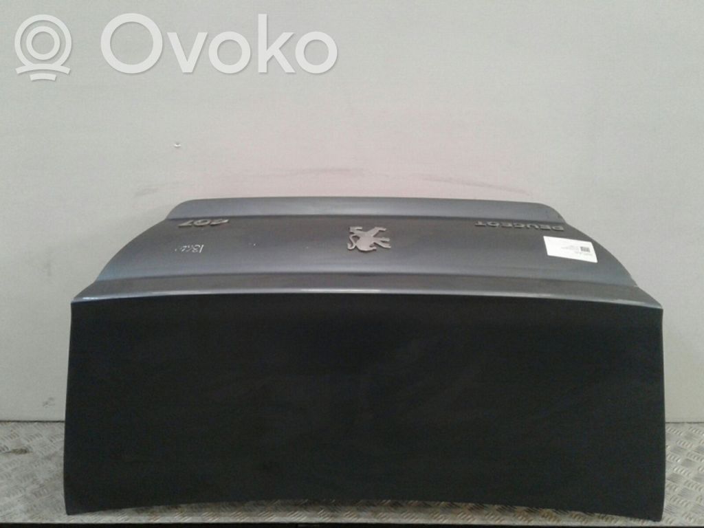 Peugeot 407 Boczek / Tapicerka boczna bagażnika 